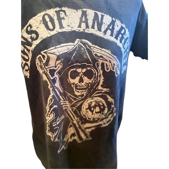 Sons of Anarchy Gray Crewneck T-Shirt Size M - Picture 4 of 10